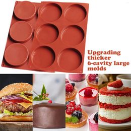 Baking Moulds 2-Piece Silicone Cake Mould 6-piece Production Set Kitchen Tools Pastry Bakeware Desserts Mousse Pan 2024