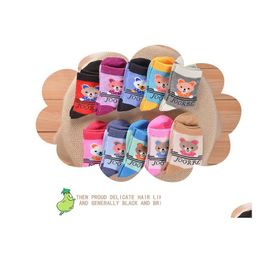 Kids Socks Baby Boy Girl Summer Children Cotton Stocks Good Quality Soft Candy Color Drop Delivery Maternity Clothing Dh6B7