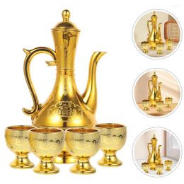 Wine Glasses 1 Set Of Water Offering Cup Buddha Pot Worship Supplies For Meditation Altar