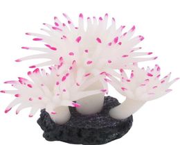 Aquarium fish tank landscaping decorative soft coral plastic simulation silicone sea marine life artificial coral decoration4846994