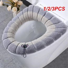 Toilet Seat Covers 1/2/3PCS Stickers Comes With Handle High-quality Materials Soft Breathable Easy To Clean Accessories