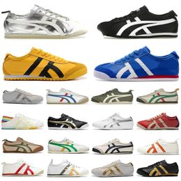 2024 Japan Tiger Shoes Mexico 66 Sneakers Designers Canvas Shoes Black White Blue Red Yellow Beige Low Mexico66 Trainers for Men and Women