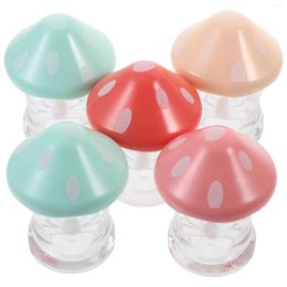 Storage Bottles Lasting Lip Oil Container Mushroom Glaze Tube Beauty Kit Gloss Starter Small Business Making For