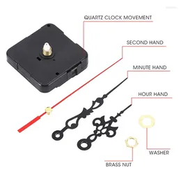 Clocks Accessories 1Set Quartz Wall Clock Repair Movement Mechanism Battery Operated Parts Silent Mechanical Watches With Needles