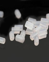 10000pcs bag or set 3 5mm Earrings Back Stoppers ear Plugging Blocked Jewelry Making DIY Accessories white clear plastic25912654146