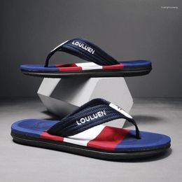Casual Shoes 2024 Summer Men Flip-Flops Outdoor Slippers Soft Quick Dry Slides Street Beach Massage Indoor Footwear
