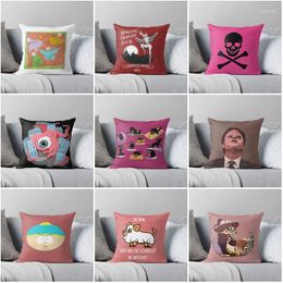 Pillow Decorative Home Case Covers Autumn Colour Humour 60x60cm50 50 Modern Living Room Sofa House Bed Halloween45 45 Fall