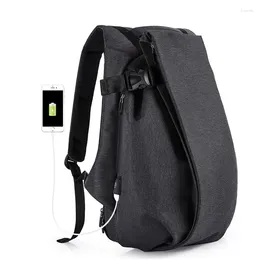 School Bags Oxford Cloth Casual Men Backpack Fashionable Multifunctional Computer Bag Outdoor High-capacity Travel