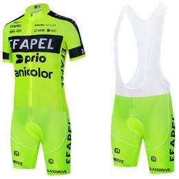 EFAPEL Cycling Jersey Set 2024 Mans Short Sleeve Cycling Clothing MTB Bike Uniform Maillot Ropa Ciclismo Summer Bicycle Wear 240510
