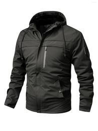 Men's Jackets Fashion Spring And Autumn Sports Light Jacket Windproof Waterproof Thin Coat