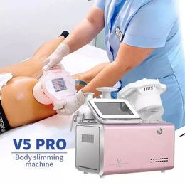 Best Selling V5 Pro Vacuum Cavitation Radio Frequency Ultrashape Functional RF Body Slimming Machine