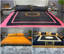 Brand Bedding Sets Designer Duvet Cover Bed Sheet Pillowcases Set Fashion Comforter HT17389416700
