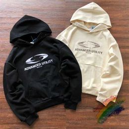 Men's Hoodies Sweatshirts broidery GRAILZ Hoodie Men Women 1 High Quality White Apricot Casual Oversize Pullovers Hooded H240508