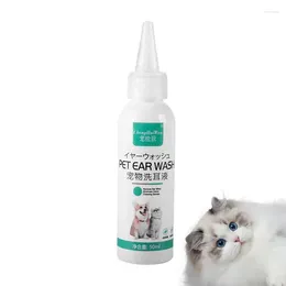 Portatore gatto orecchio per cani gocce 50 ml per pulizie di prurito cani e gatti pianta liquida per lavaggio naturale