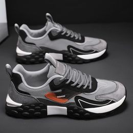 Running shoes for men black blue breathable confortable summer mesh mens walking sneaker GAI