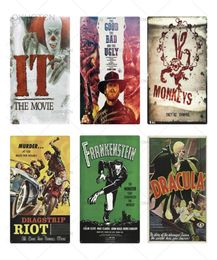 2021 Classic Movie king kong Metal Poster Metal Sign Plaque Film Famous Vintage Tin Sign Wall Decor for Bar Pub Club Man Cave Room7102419