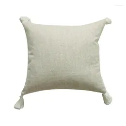 Pillow Solid Color Throw Cases Decorative Cover Woven Pillowcase For Home Party Office And Outdoor Decoration Soft