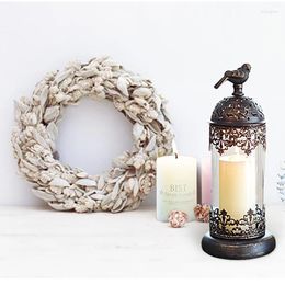 Candle Holders European Style Christmas Cylinder Holder Elegant Simple Wedding Casa Arredamento Home Accessorie JD50ZT