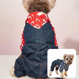 Dog Apparel Lint Free Lightweight 4-Legged Jumpsuit Warm For Puppy Shop