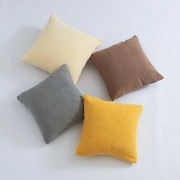 Pillow Plush Cover Corduroy Boho Decorative Pillows For Sofa Home Decor Polyester Blend 45x45cm Pillowcases