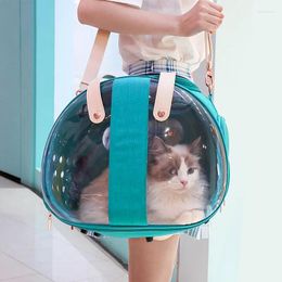 Cat Carriers Foldable Transparent Carrier Bag For Convenient Outdoor Travel