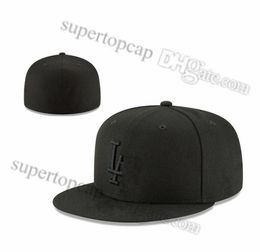 2023 Men039s Baseball Full Closed Caps Summer Navy Blue Letter Bone Men Women Black Color All 32 Teams Casual Sport Flat Fitted5075345