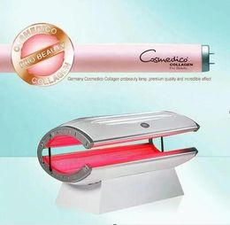 Factory price Red LED Light Photodynamic PDT whitening and Tanning Spa Capsule 660/850nm Cabin skin Rejuvenation wrinkle removal Hybrid Solarium beauty machine