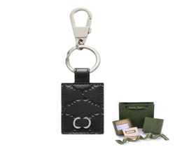 Fashion Classic Letters Designers Keychains Men Car Key Chain Womens Famous Bag Pendant Brand Silver Buckle Key Ring Luxury Keycha9562368