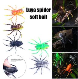 Spider Topwater Bit Soft Plastic Fishing Lure Spider Topwater Bait Soft Plastic Fishing Lure 5 Colours available7124926