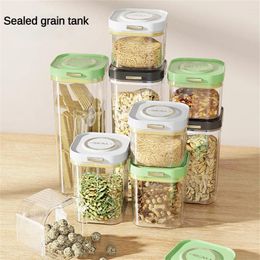 Storage Bottles Convenient Sealed Cereal Container For Kitchen Use Durable Food Room Plastic Box Airtight High Quality