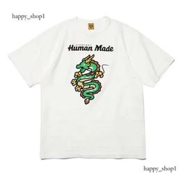 Human Made T Shirt Fun Print Bamboo Cotton Short Sleeve T-shirt for Men Women Graphic humanmade Tshirt Japanese Streetwear 942