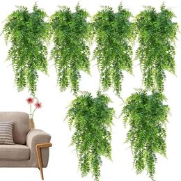 Decorative Flowers Fake Vines Ivy Leaves Greenery Garlands Hanging Plant Vine Foliage Wall For Home Decoration