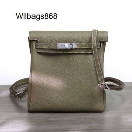 Fashion Bags ADOS Backpack Womens 2024 New Fashion Genuine Leather Womens Bag Travel Bag Backpack Small Bag Same Style Bag 1U13