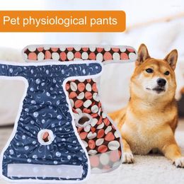 Dog Apparel Cozy Per Sanitary Pants Adjustable Waistband Health Care Printed Underwear Pet Physiological
