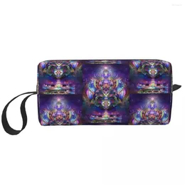 Storage Bags Travel India Mandala Zen Buddha Toiletry Bag Kawaii Cosmetic Makeup Organiser Women Beauty Dopp Kit Box