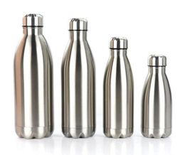 12oz17oz26oz35oz Cola Bottle Mug Insulated Double Wall Vacuum Stainless Steel Tumbler Water Creative Thermos Bowling Cup kettle7332486