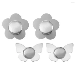 Table Cloth 4 Pcs Tablecloth Clip Pendant Outdoor Wedding Decor Weight Stainless Steel Weights Fixator