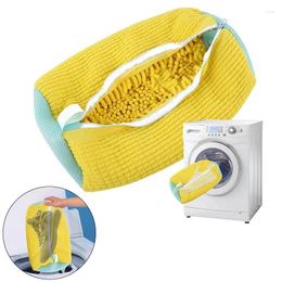 Storage Boxes Washing Shoes Bag Cotton Laundry Net Fluffy Fibres Easily Remove Dirt Bags Anti-deformation Clothes Organiser
