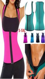 AOUM Women Sweat Enhancing Waist Training Corset Waist Trainer Sauna Suit Shaper Sport Vest4436680
