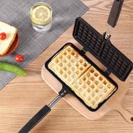 Cooking Waffle Maker Cake Mold Baking Tray Household Accessories Kitchen Gas Pancake Wafel 240509