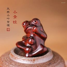 Decorative Figurines Miniatures Sculptures And Figures Desk Accessories Cute Animal Frog Home Decoration Aesthetic Room Decor