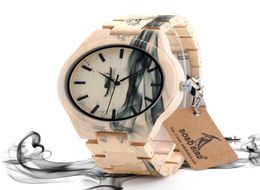 BOBO BIRD O17 Male Maple Wooden Watches Quartz Battery Movement Popular Clock for Men in Gift Box1452088