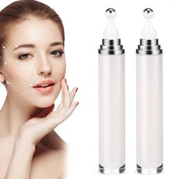 Storage Bottles 2 Pcs Eye Cream Container Roll-on Bottle Essential Oil Sample Small Perfume Under Holders Roller Ball