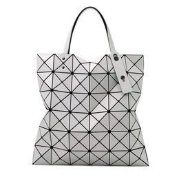 Realfine888 Bags 5A BaoBao IseyMiyake Lucent Matte Tote Handbags Luxury Designer Purse For Women with Dust Bag