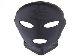 Bdsm Elastic Open 3 Holes Hood Mask Headgear Bondage Slave In Adult Games For CouplesErotic Sex Products Toys For Women And Men3055846