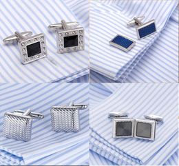 Shirt Cufflink For Mens Enamel Retro Jewellery Cuff Link Male Button Luxury Wedding French Shirt Cuffs Gifts Whole4107673