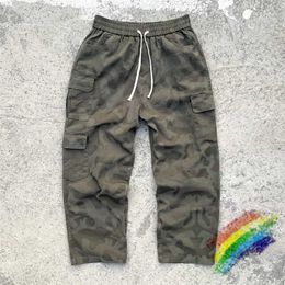 Men's Pants Vintage Camouflage Cargo Men Women Best Quality Joggers Drawstring Sweatpants Trousers H240508