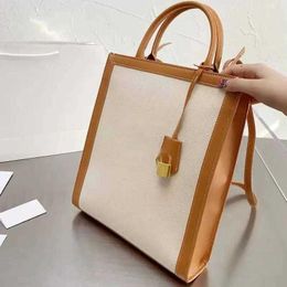 10A Fashion Canvas Printed Crossbody Bags Letter Handbag Purse Leather Shoulder One Strap Handbags Fashion Removable Woman Bhixp