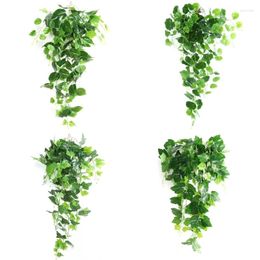 Decorative Flowers Realistic LeafyVine Wall Decoration Elevates Your RoomAesthetics Faux Plant