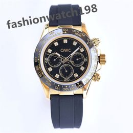 Mens watch 40mm sapphire 2813 mechanical movement 904L stainless steel strap jason007 fashion diving chronograph designer luxe gold wat 2000